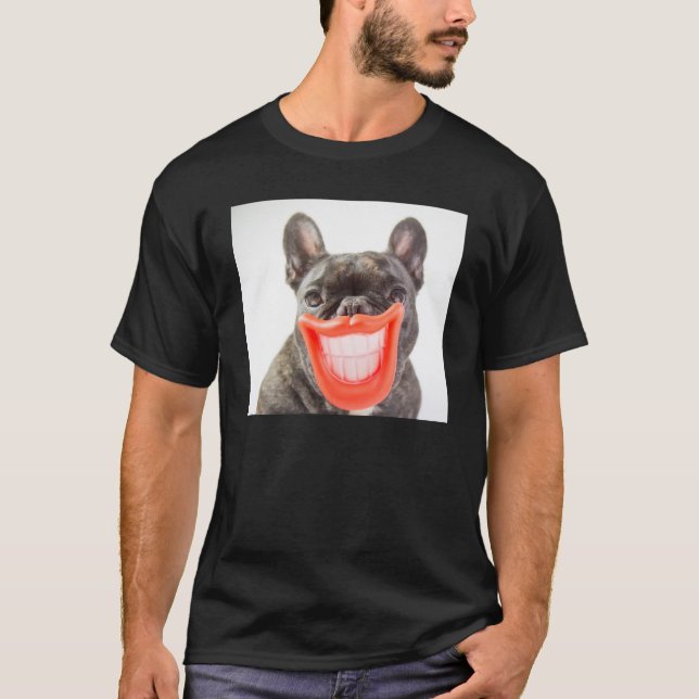 Camiseta Perro sonriente de las imágenes el | A de Getty (Anverso)