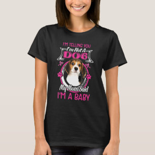 Camiseta Perro Soy Un Beagle Bebé