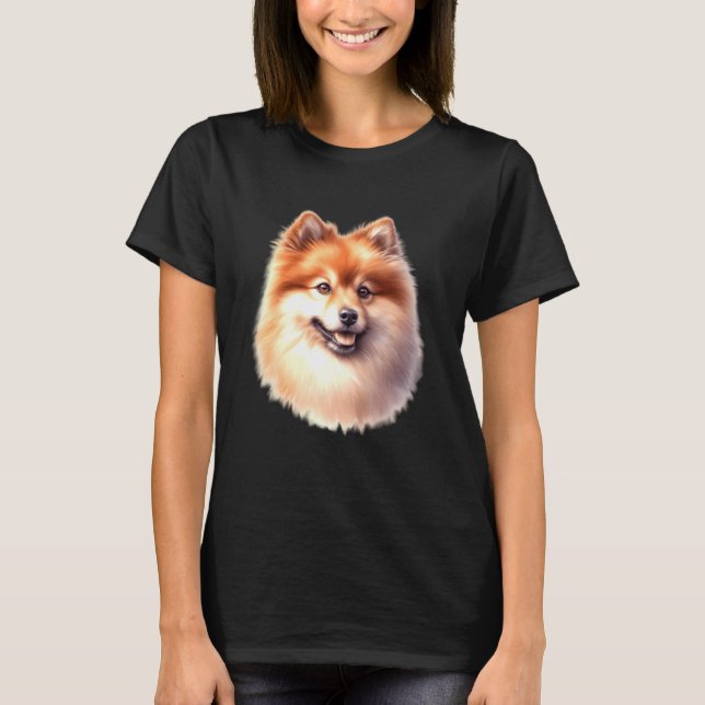 Camiseta Perro Spitz Finlandés (Anverso)