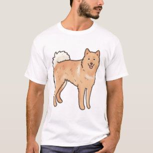Camiseta perro Spitz finlandés Magia