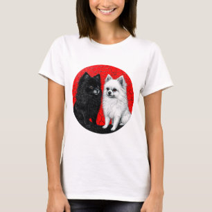 Camiseta perro spitz japonés