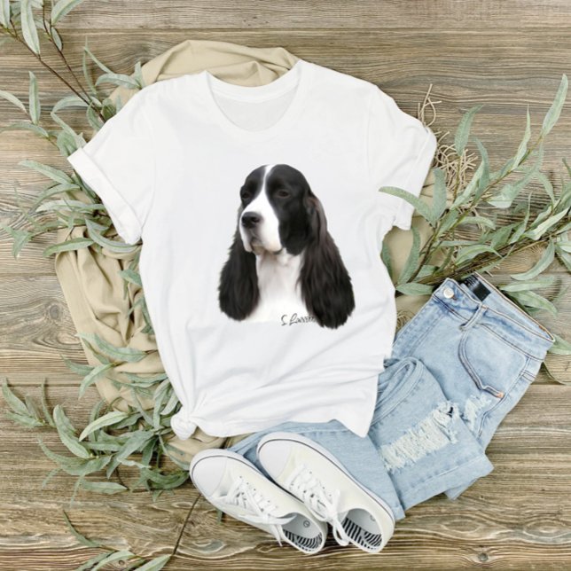 Camiseta Perro Springer Spaniel Inglés (Subido por el creador)
