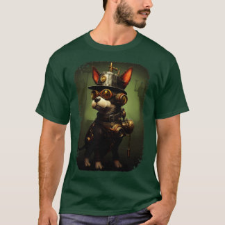 Camiseta Perro Steampunk 2