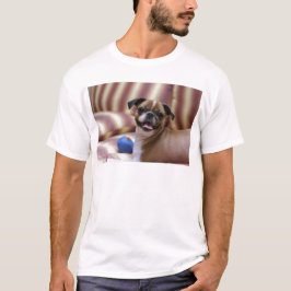 Camiseta Perro súper lindo con su pelota favorita