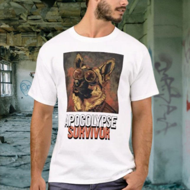 Camiseta Perro Superviviente del Apocalipsis (Subido por el creador)