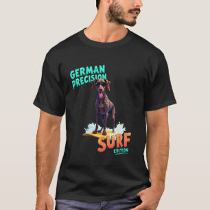 Camiseta Perro surfista Cool German Shorthaired Pointer