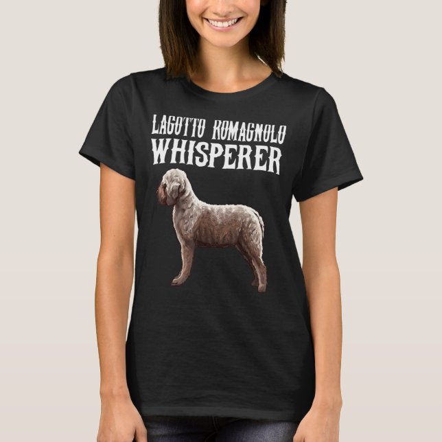 Camiseta Perro Susurrador Lagotti Romagnoli (Anverso)