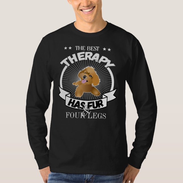 Camiseta Perro Terapéutico (Anverso)