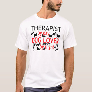 Camiseta Perro Terapista Lover