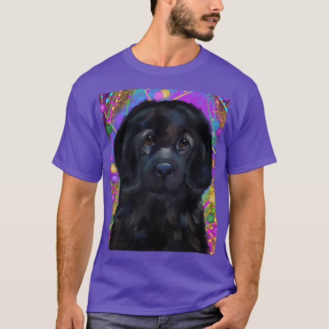 Camiseta Perro Terranova (Anverso)