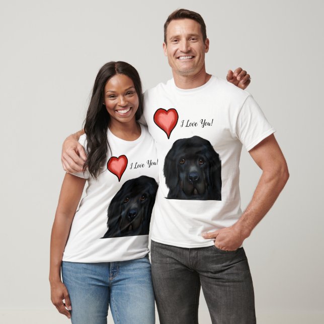 Camiseta Perro Terranova (Unisexo)