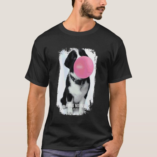 Camiseta Perro Terranova Landseer (Anverso)