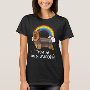 Camiseta Perro Terranova Sedoso Arcoíris Confía En Mí Soy U
