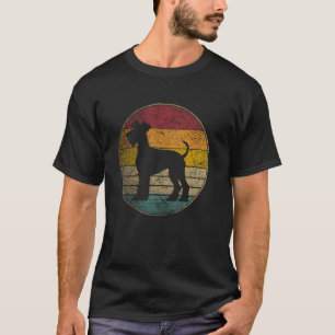 Camiseta Perro Terrier Airedale - Si Retro Distorsionado Vi