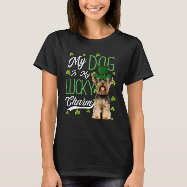 Camiseta Perro Terrier de Yorkshire (Anverso)