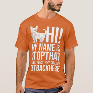 Camiseta Perro Terrier de Yorkshire Cachorros Dueño Lover _
