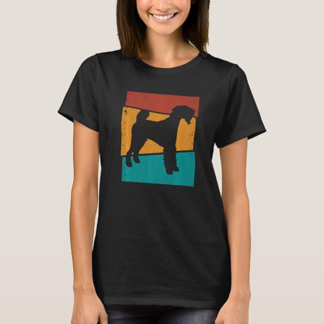 Camiseta Perro Terrier Retro Lakeland (Anverso)