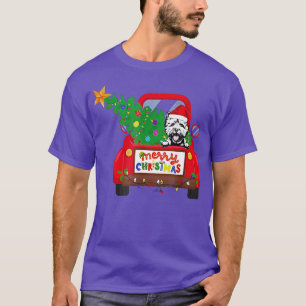 Camiseta Perro Terrier West Highland Blanco Montando Camión