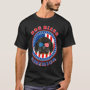Camiseta Perro tibetano castiff indigna a patriota de bande