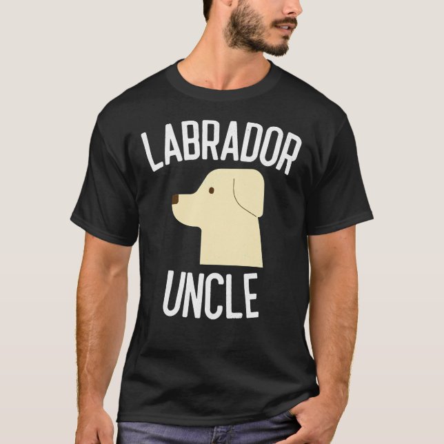 Camiseta Perro tío de Labrador (Anverso)