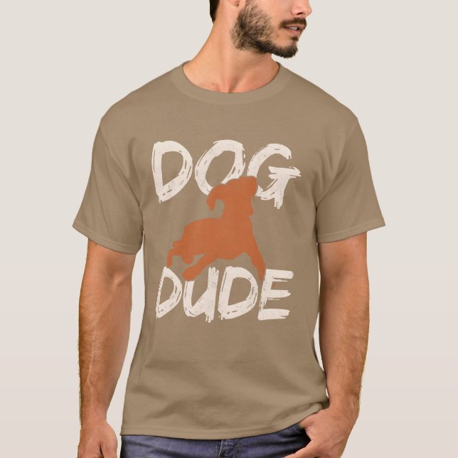 Camiseta Perro Tío Gracioso Perro Perro Perro Padre Perro W (Anverso)