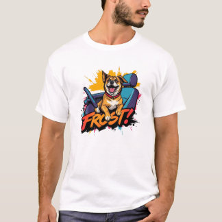 Camiseta Perro Tratando De Ser Parte De La Conversión De As