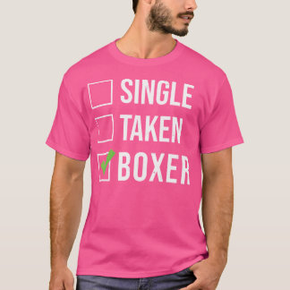 Camiseta Perro único de Boxer