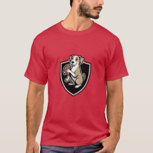 Camiseta perro universitario