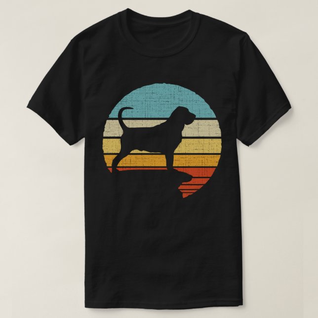 Camiseta Perro vagabundo retro vagabundo asqueroso dueño de (Diseño del anverso)