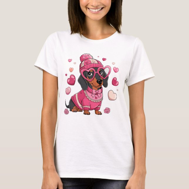 Camiseta Perro Valentine (Anverso)