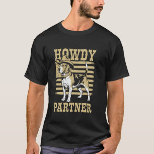 Camiseta Perro Vaquero Country Compañero Beagle