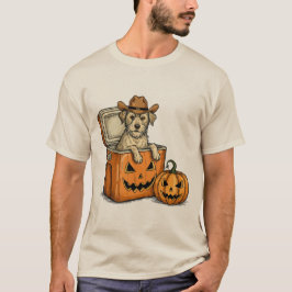 Camiseta Perro Vaquero Divertido