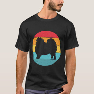 Camiseta Perro ventilado de Pomerania Lover 80 años 70