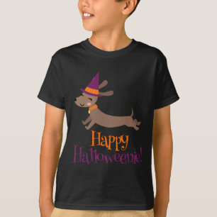 Camiseta Perro Vienés Halloween Esqueleto Amante Dachshund 