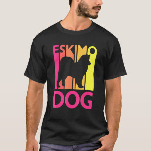 Camiseta Perro vintage americano esquimo Dog