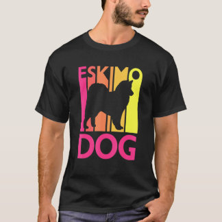 Camiseta Perro vintage americano esquimo Dog