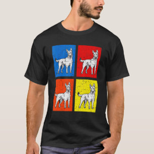 Camiseta Perro vintage Malinois belga
