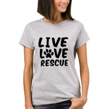 Perro vivo del rescate del amor