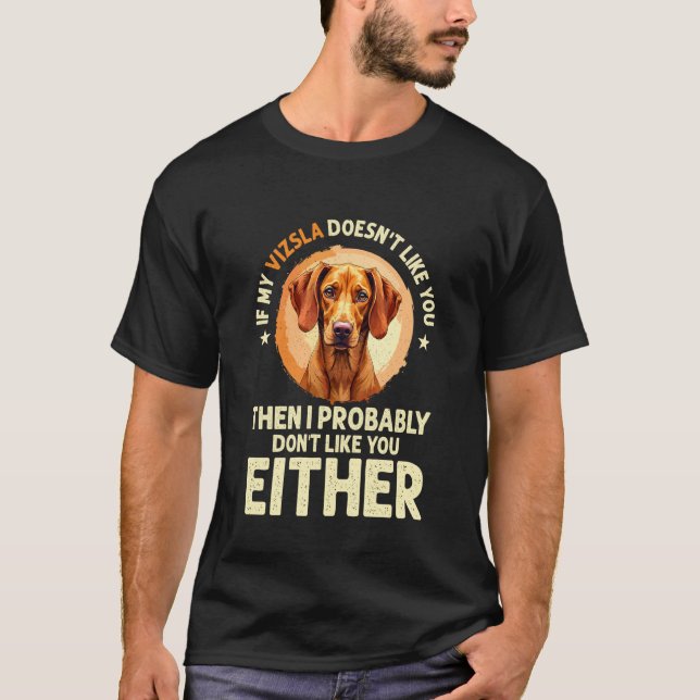 Camiseta Perro Vizsla (Anverso)