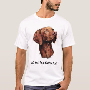 Camiseta Perro Vizsla Crea tu propio texto personalizado