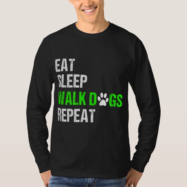 Camiseta Perro Walker Perro Walking Gift Perro Lover (Anverso)