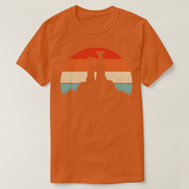 Camiseta Perro Whippet 1 (Diseño del anverso)