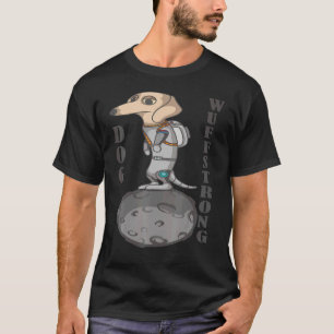 Camiseta Perro Wuffstrong Planetas Astronauta Tourist Space