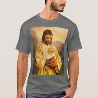 Camiseta perro y amante del jesus 