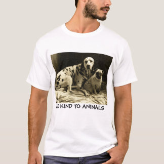 Camiseta PERRO y DALMATIAN del BARRO AMASADO