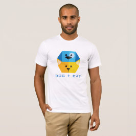 Camiseta perro y gato