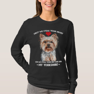 Camiseta Perro Yorkshire amante de las mascotas
