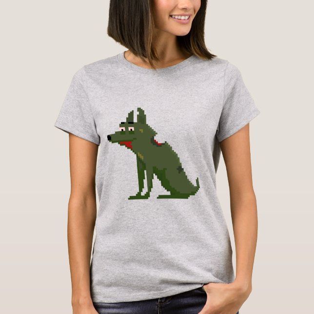 Camiseta Perro Zombie (Anverso)