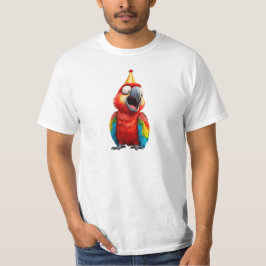 Camiseta Perroquet déguisé en clown prêt pour le spectacle.