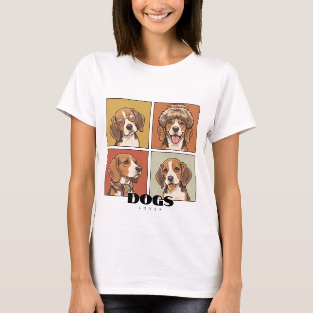 Camiseta perros (Anverso)